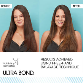 AGEbeautiful used for hand-painted balayage showing natural graduated tone