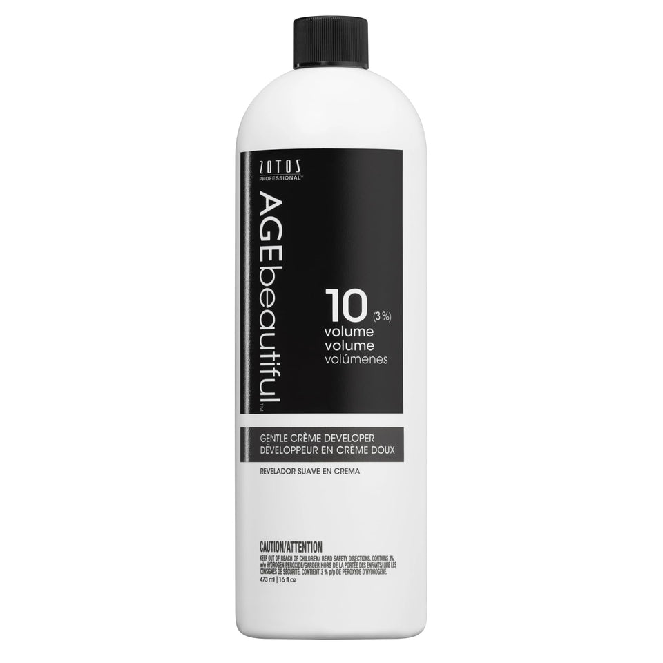 AGEbeautiful front bottle 16oz shows clear product branding and quantity benefit