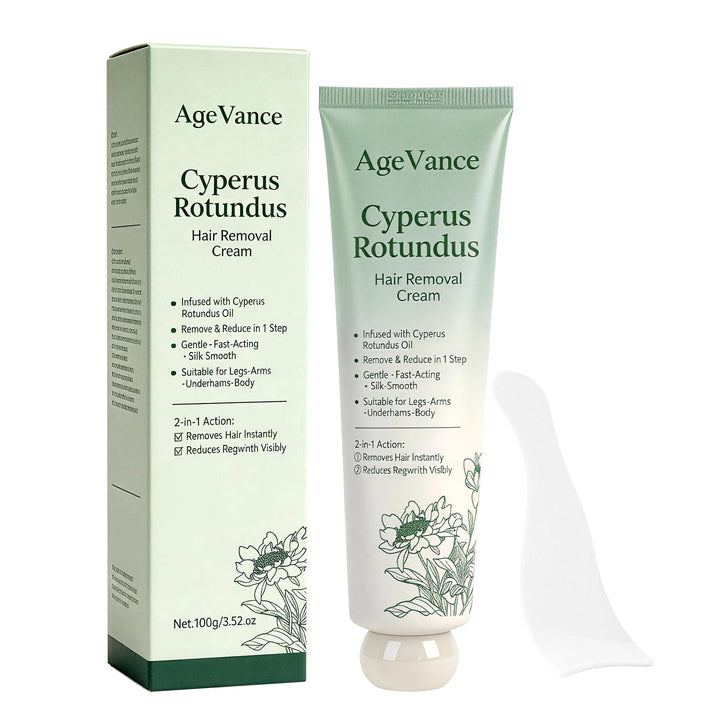 AgeVance front packaging showing product benefits and size for quick identification