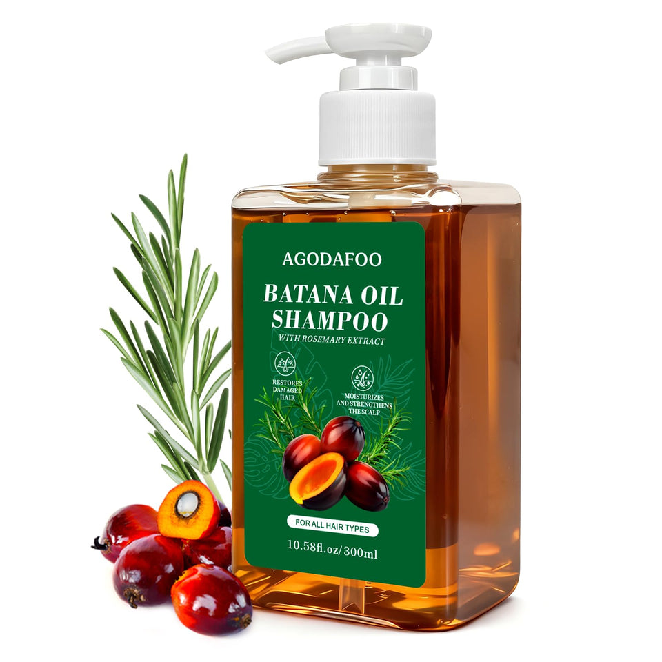 Agodafoo front bottle view showing brand and product benefit