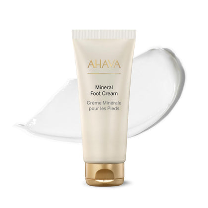 AHAVA front tube shot showing product branding and compact packaging benefit: clear identification