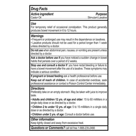 A+Health bottle beside ruler showing size and readable label for usage details