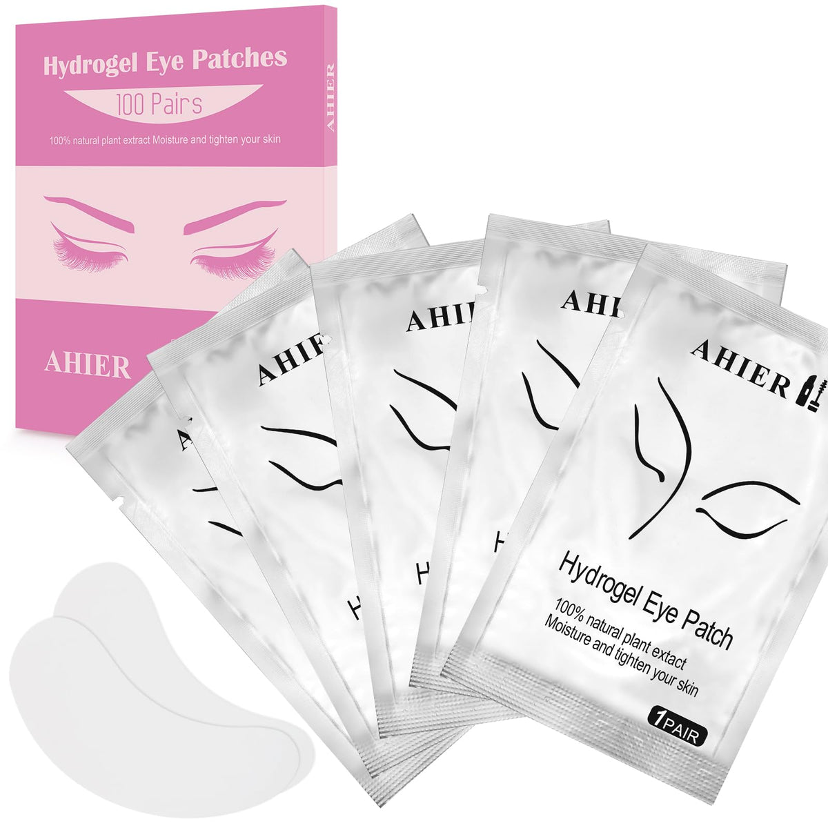 AHIER individual sealed pair highlighting hygienic convenience