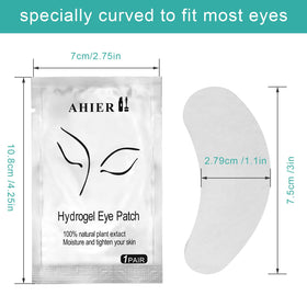 AHIER pad close-up texture showing lint-free hydrogel surface