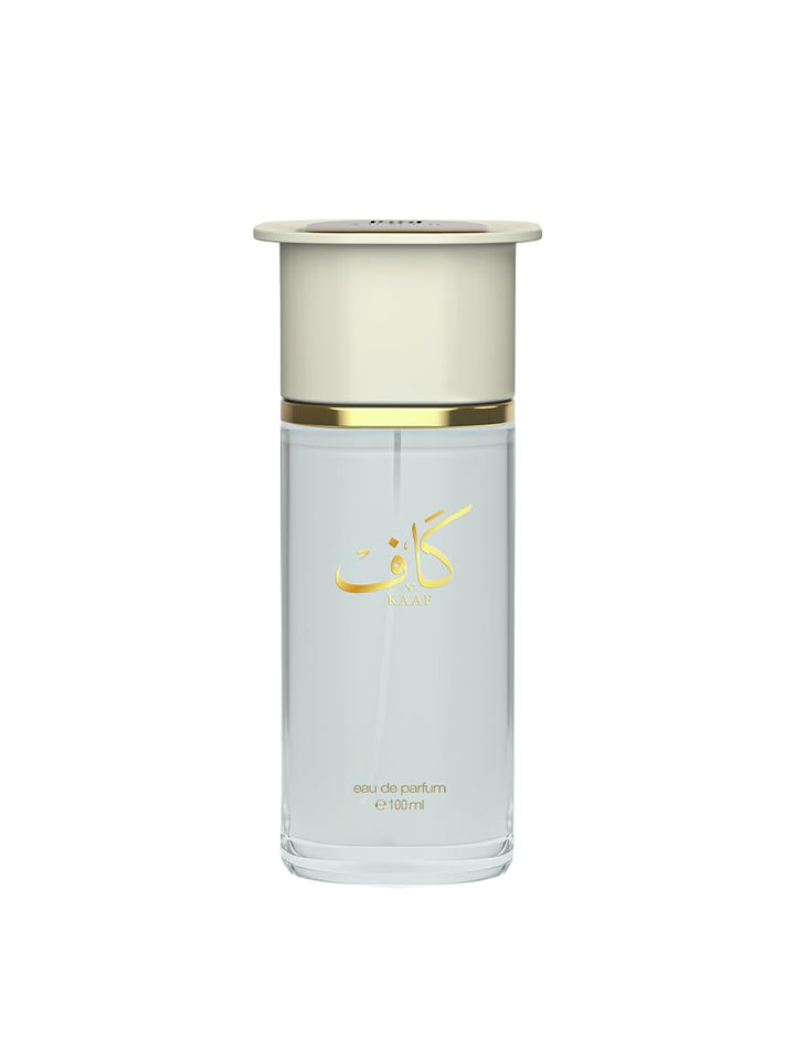 Ahmed Al Maghribi Kaaf front bottle view showing elegant packaging and size