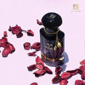 AHMED label close-up showing brand authenticity and ingredient focus