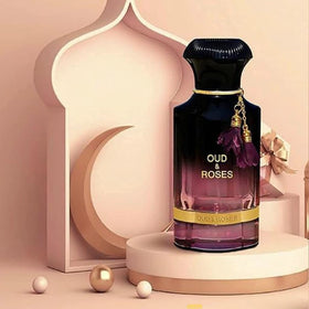 AHMED bottle beside common objects showing 60mL size and portability