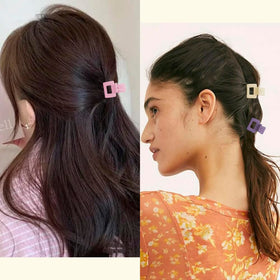 AHONEY clips used in hair to add decorative color and hold benefit