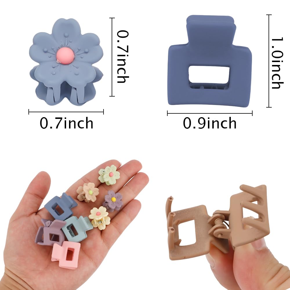 AHONEY flower clip close-up highlighting matte texture and secure teeth benefit