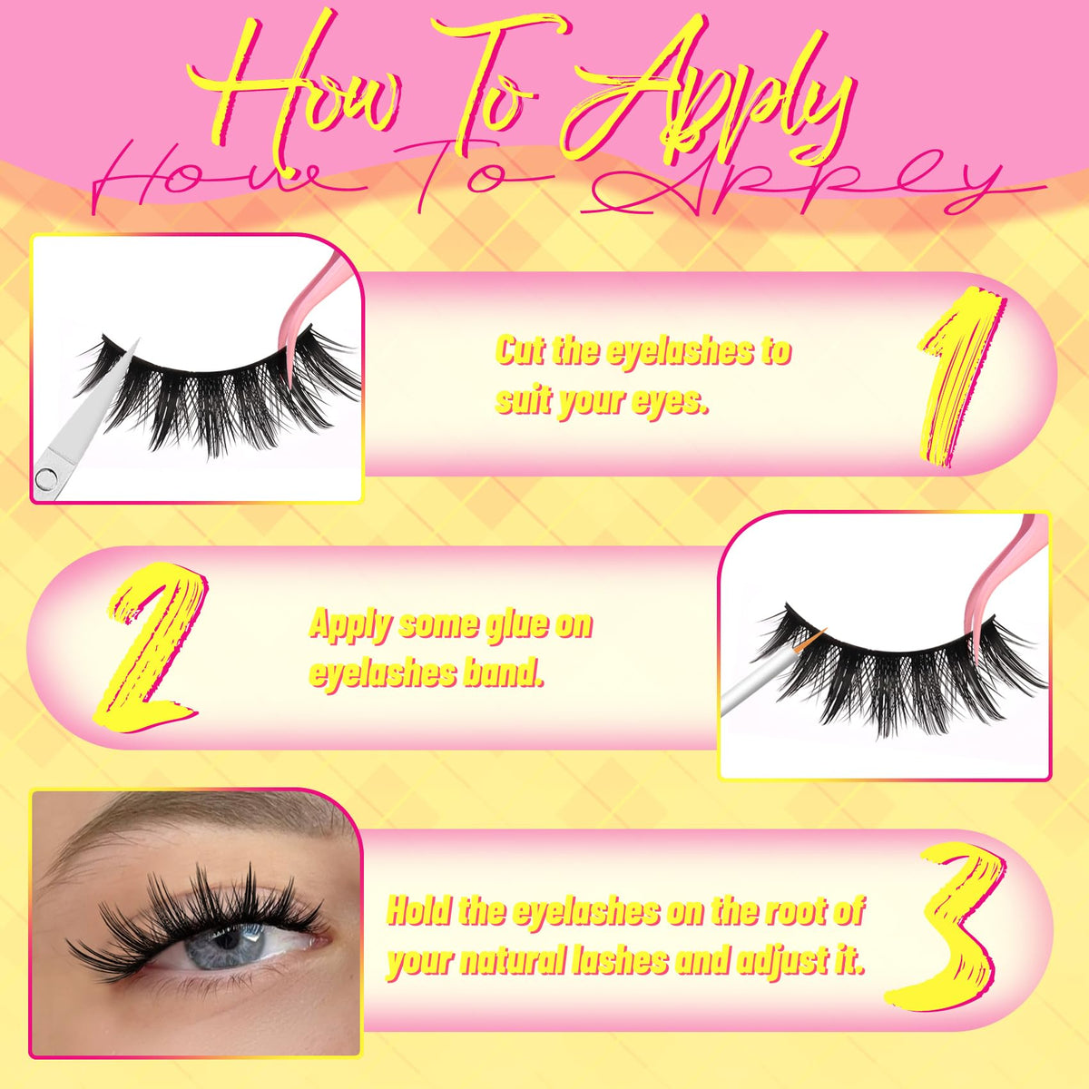 Ahrikiss lash being applied with tweezers showing easy beginner use
