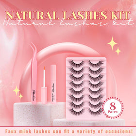 Ahrikiss lash placement using tweezers, precise application for secure comfortable fit