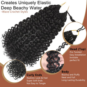 AIBEO hair with care products illustrating easy-maintenance benefit