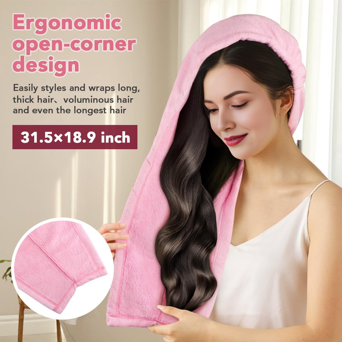 AIDEA close-up of microfiber fibers highlighting soft, fast-absorbing texture