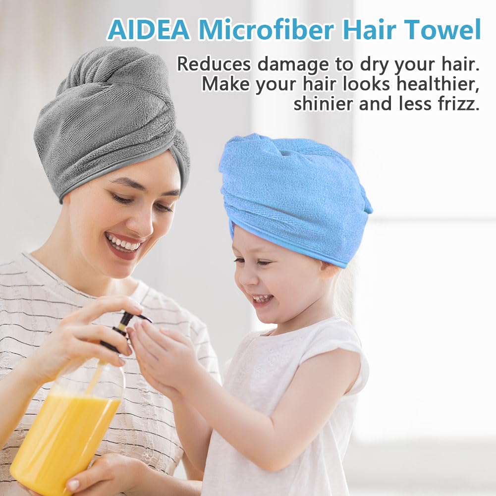 AIDEA neatly folded stack of towels ready for travel and gym use