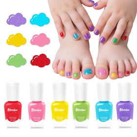 Aieenjor front packaging showing six colorful bottles and kid-friendly design