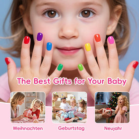 Aieenjor kit staged at a kids party showing gift-ready, colorful favor