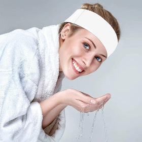 AIHOPESTO headband resisting moisture during face wash for protective use
