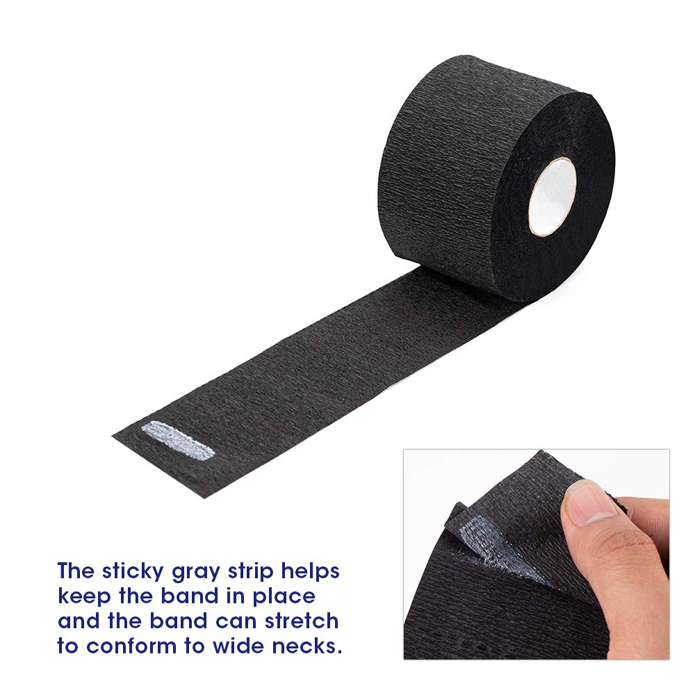 AIHOPESTO stretched on model neck demonstrating fit and comfort