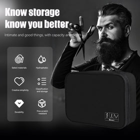 AIHOPESTO case packed in travel luggage for barbers on-the-go