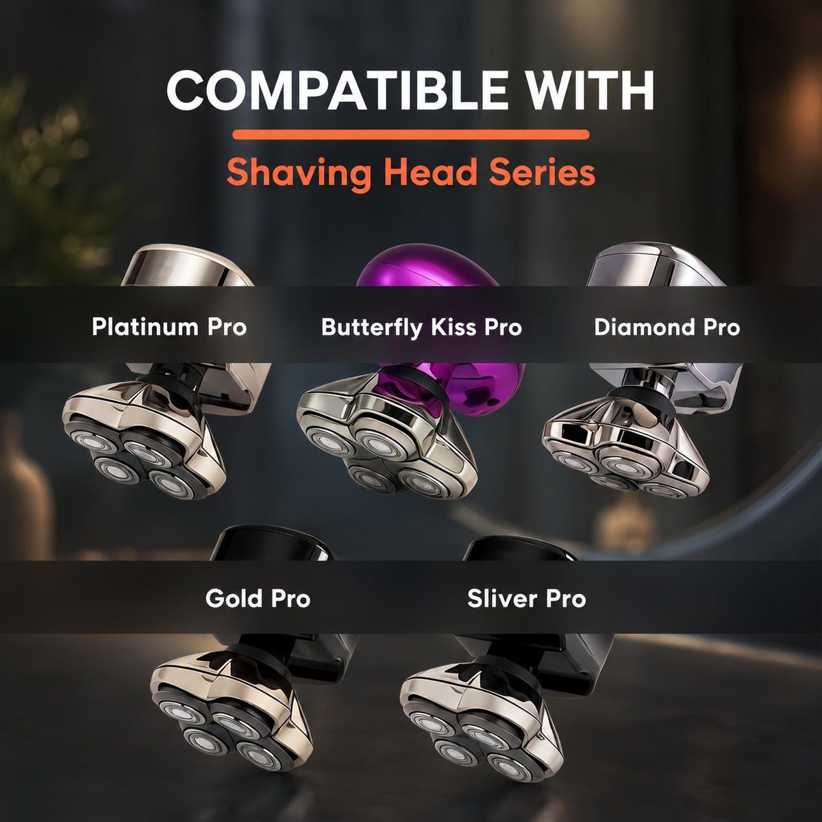 AIJALY close-up of stainless steel blades highlighting sharp edge longevity benefit