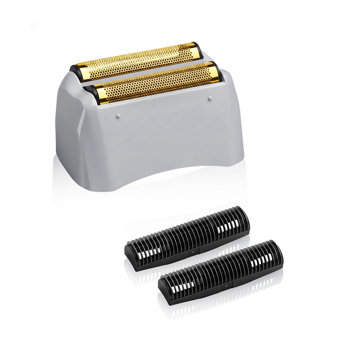 AIJALY front packaging of replacement foil and cutter set showing product benefit of easy swap