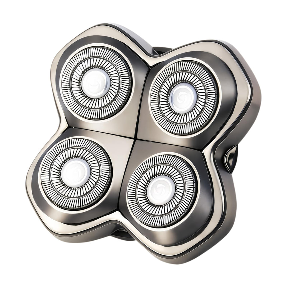 AIJALY front view of replacement head showing four heads and neat fitment benefit