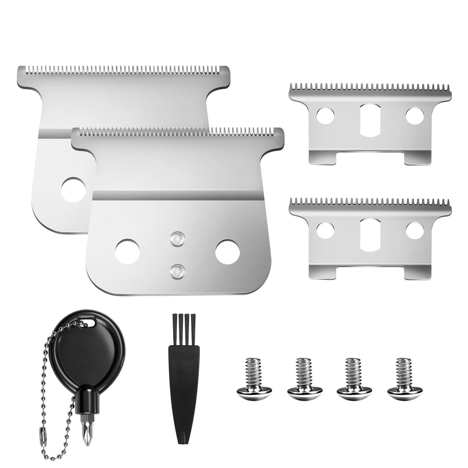 AIJALY front view of T-blades showing fit and finish for precise trimming