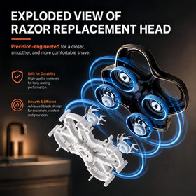 AIJALY detailed view of mounting tabs for easy snap-on installation benefit