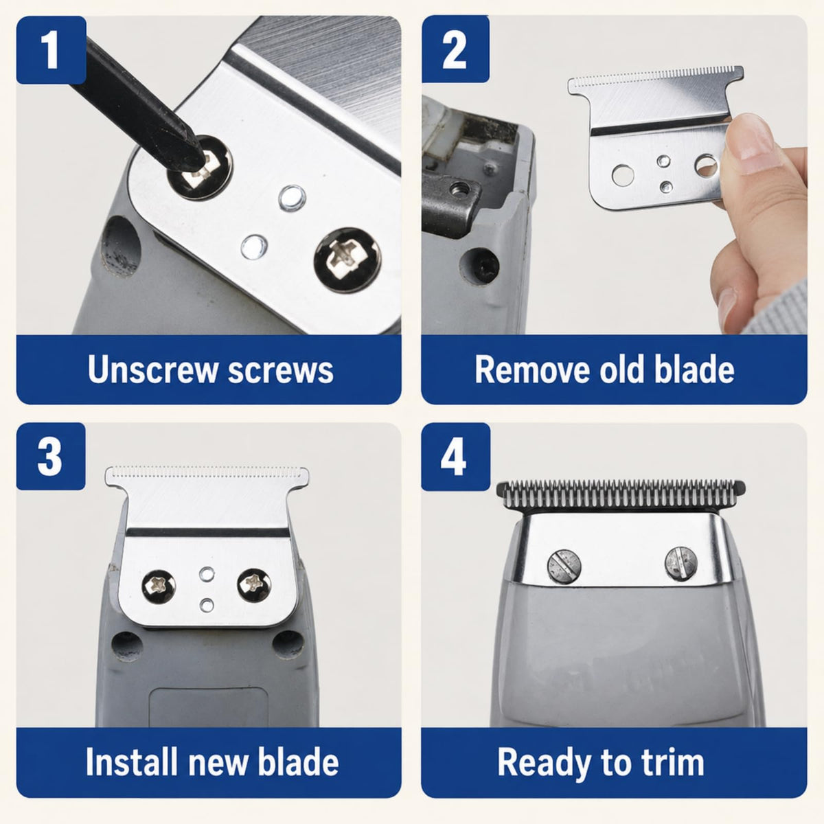 AIJALY two-pack blades in packaging ready for immediate replacement convenience