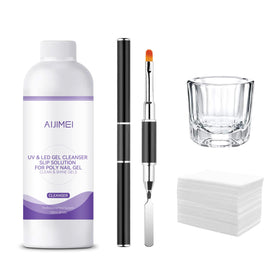 AIJIMEI front view of 120ml slip solution bottle showing label and volume benefit