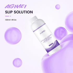 AIJIMEI dual-ended brush and metal spatula close-up for precise sculpting benefit