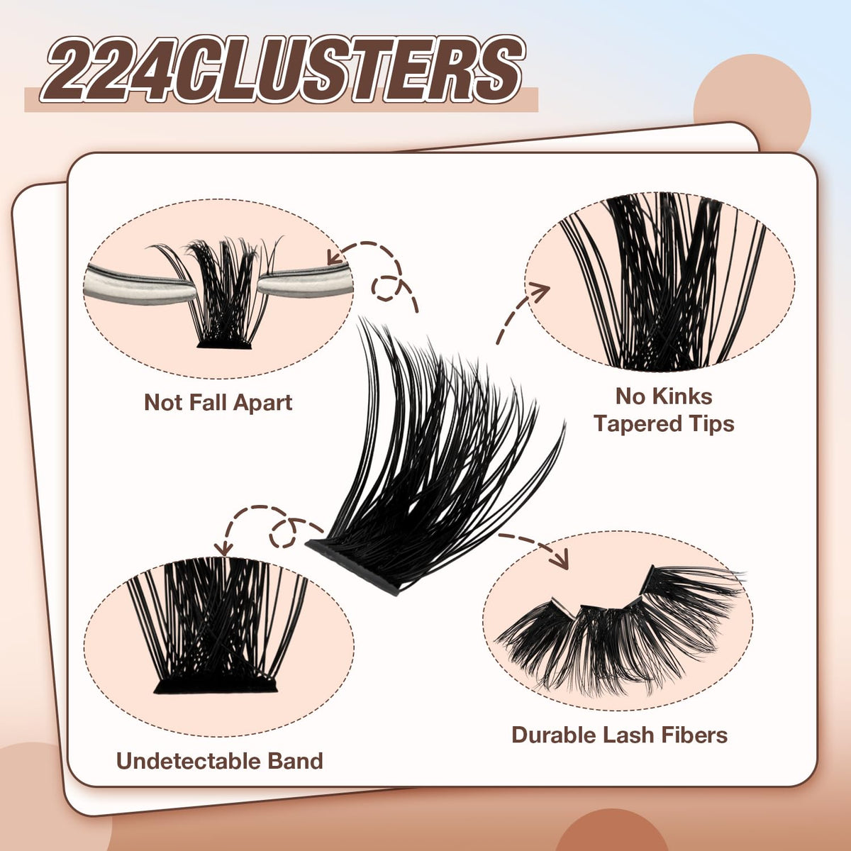 AILAISHI tweezers, bond, seal and brush demonstrating complete kit