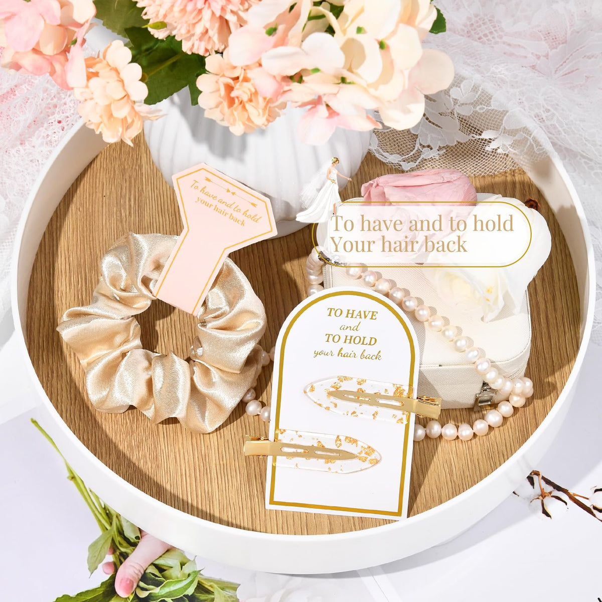 Aileam clips on gift card display ready for bridesmaid proposal boxes