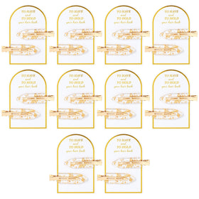 Aileam front packaging showing 20 glitter creaseless hair clips and elegant presentation
