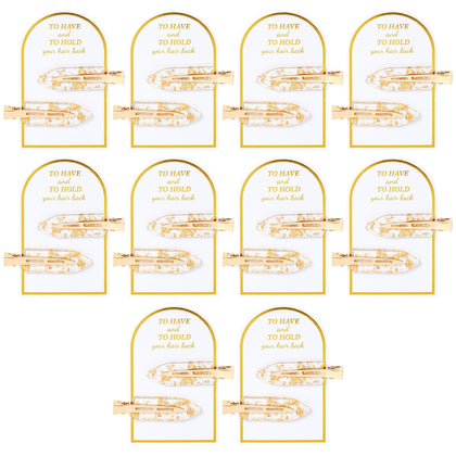 Aileam front packaging showing 20 glitter creaseless hair clips and elegant presentation