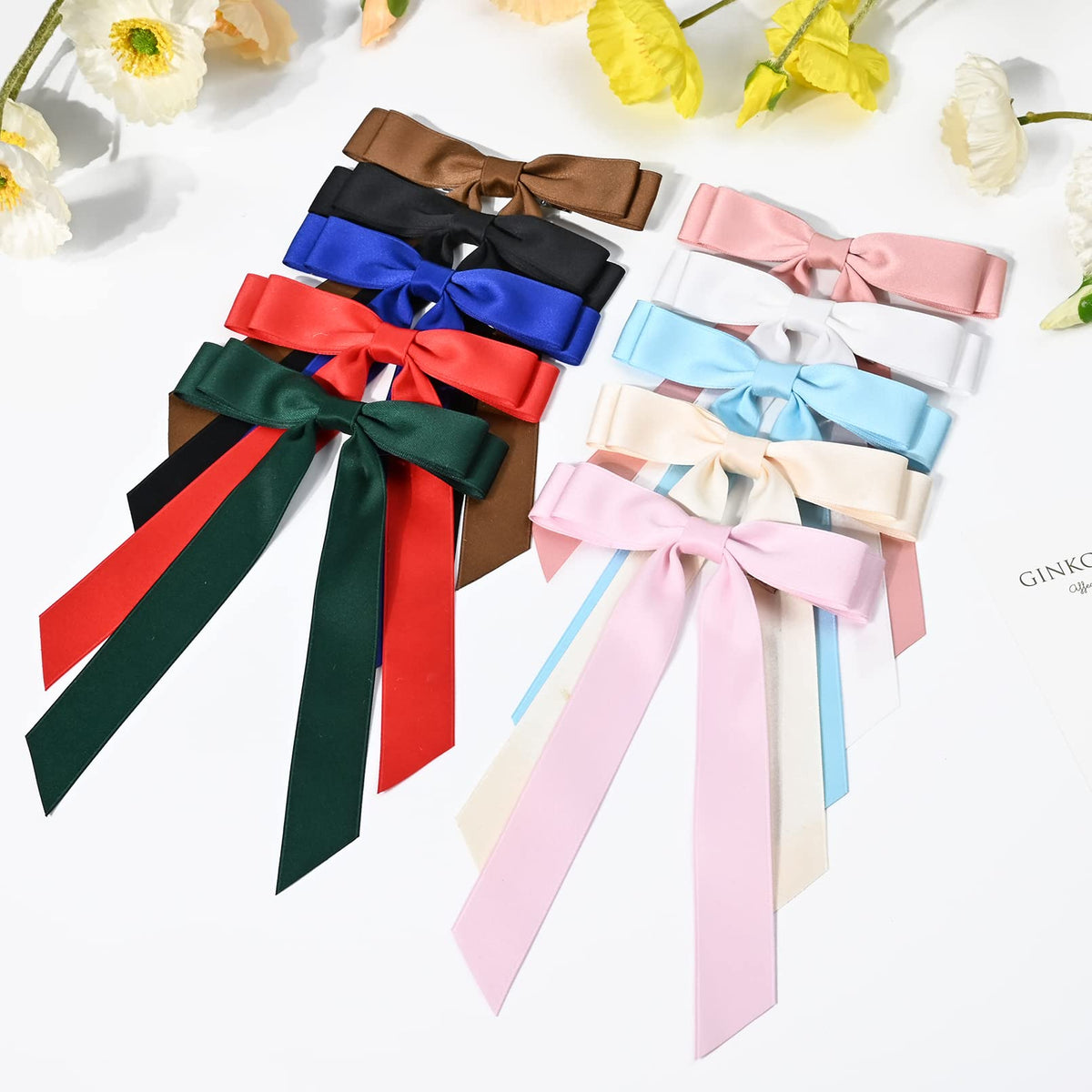 Aileam assortment of colors laid flat, mix-and-match styling options