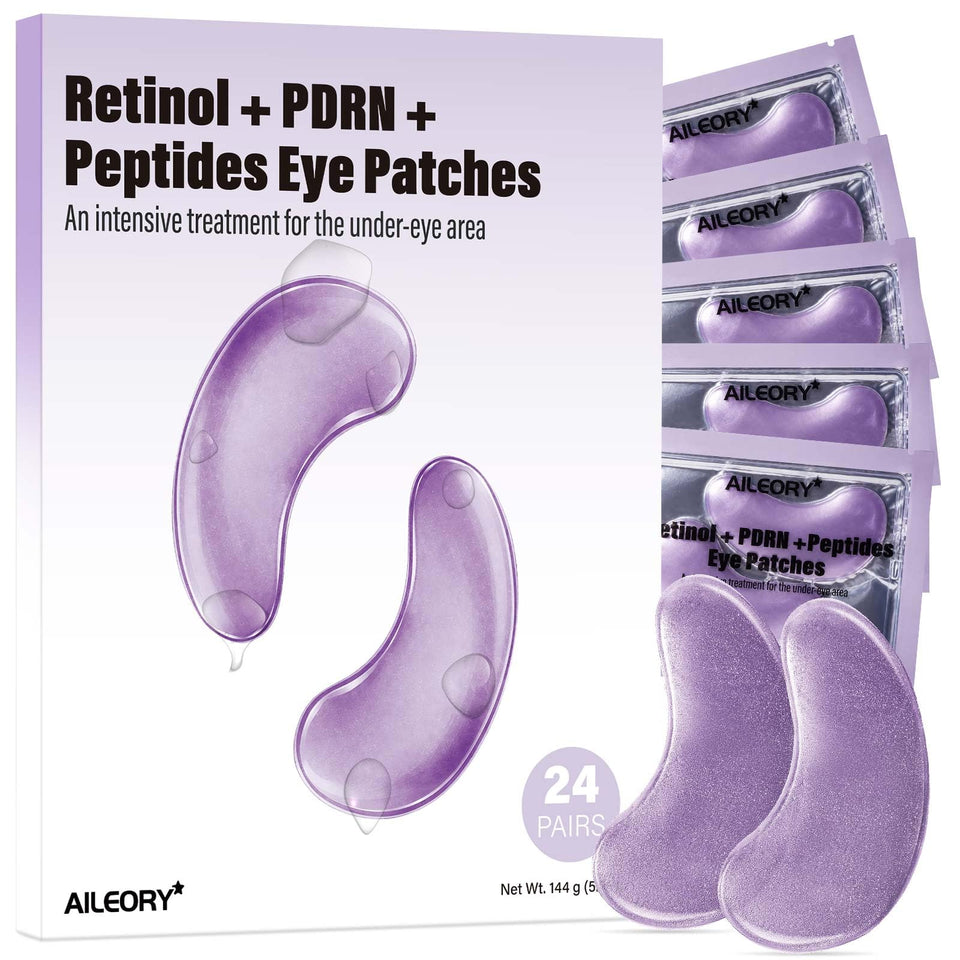 AILEORY front packaging displaying 24 pairs and product benefits