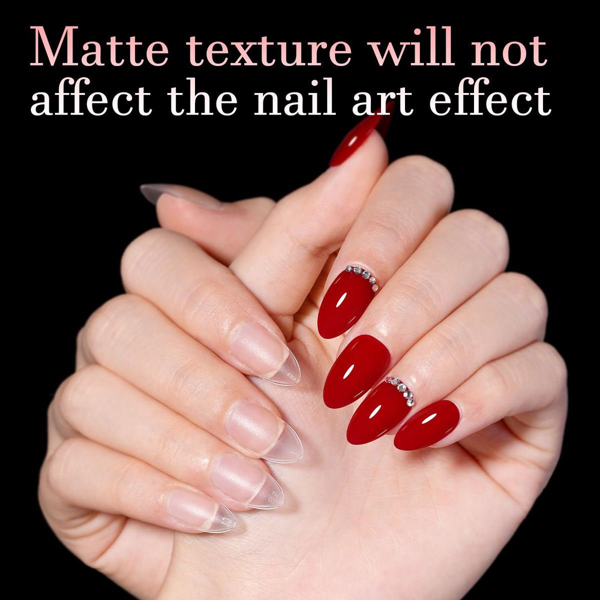 AILLSA close-up of double matte texture highlighting better adhesion and prep-free surface