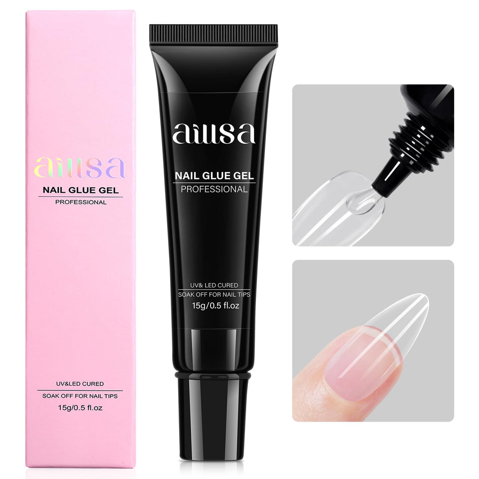 AILLSA front bottle shot showing clear gel and professional packaging benefit