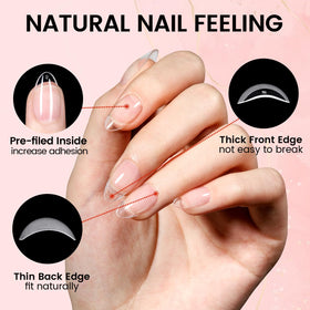 AILLSA LED lamp curing nails quickly for time-saving results