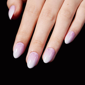 AILLSA tips before and after polish showing customization versatility and finish