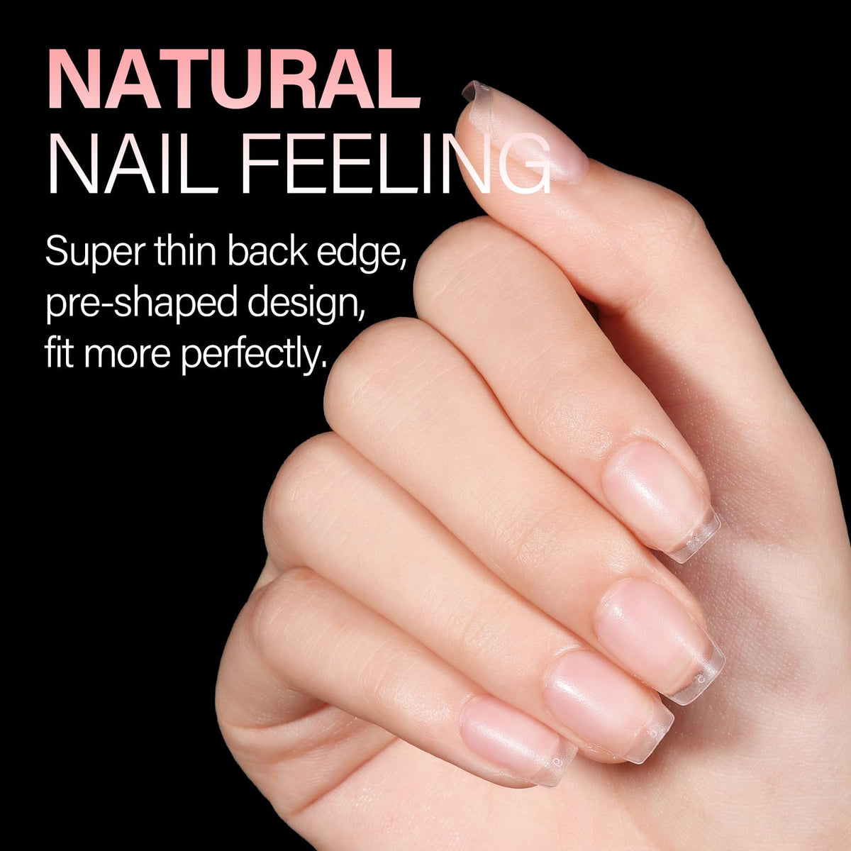 AILLSA tips held next to a hand to show scale and realistic fit before application