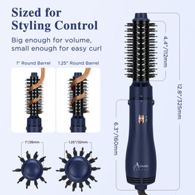 Aima Beauty concentrator nozzle top view offering precise straightening benefit
