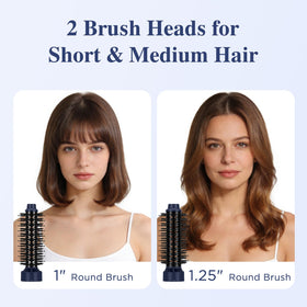 Aima Beauty ergonomic handle and control buttons for comfortable, fatigue-free styling benefit
