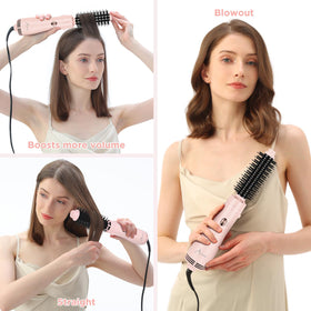Aima Beauty held in hand to show lightweight size and travel ease