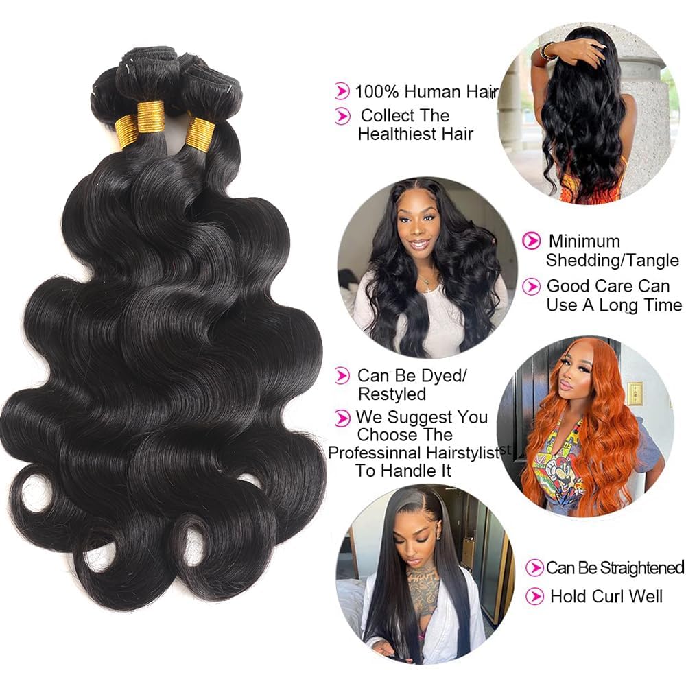 AIMAKER close-up of weft and one-direction cuticles to reduce shedding