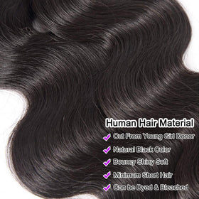 AIMAKER installed weave on model demonstrating natural blended look