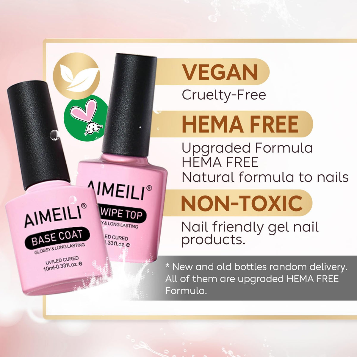 AIMEILI brush detail demonstrating smooth brush for precise application