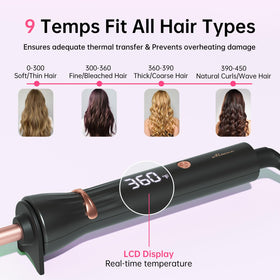 AIMSEE cool-tip handle and rest stand for safer styling