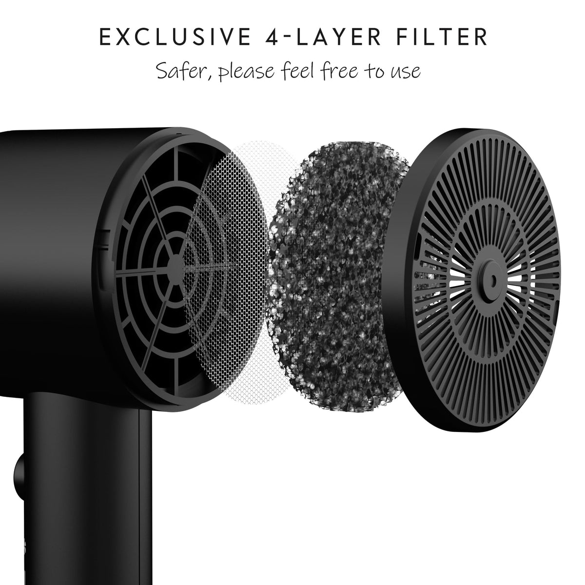 AINA ceramic-coated heating element close-up for even heat and reduced hotspots